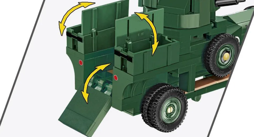 Cobi: Great War - Rolls Royce Armored Vehicle Construction Set (263 pieces)