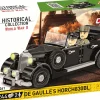 Cobi: World War II - Charles de Gaulle’s 1936 Horch 830 Convertible 1/35th Scale Construction Set (244 Pieces)