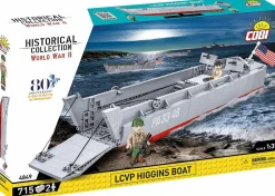 Cobi: World War II - LCVP Higgins Boat Historical Collection 1/35th Scale Building Block Construction Set (715 Pieces)