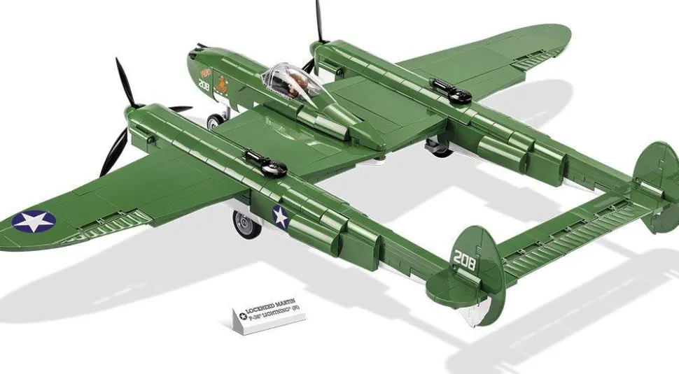 Cobi: World War II - Lockheed P-38 Lightning H Construction Set (545 pieces)
