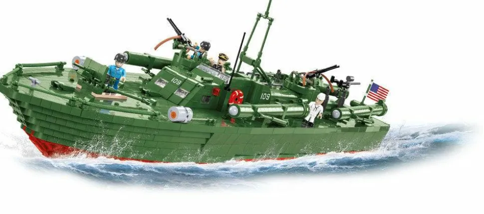 Cobi: World War II - Patrol Torpedo Boat PT-1 1/35th Scale Construction Set (3726 Pieces)