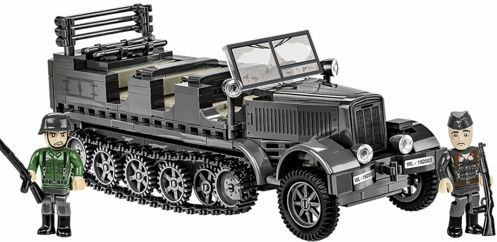 Cobi: World War II - Sd.Kfz.7 Half-Track Historical Collection 1/35th Scale Building Block Construction Set (439 Pieces)