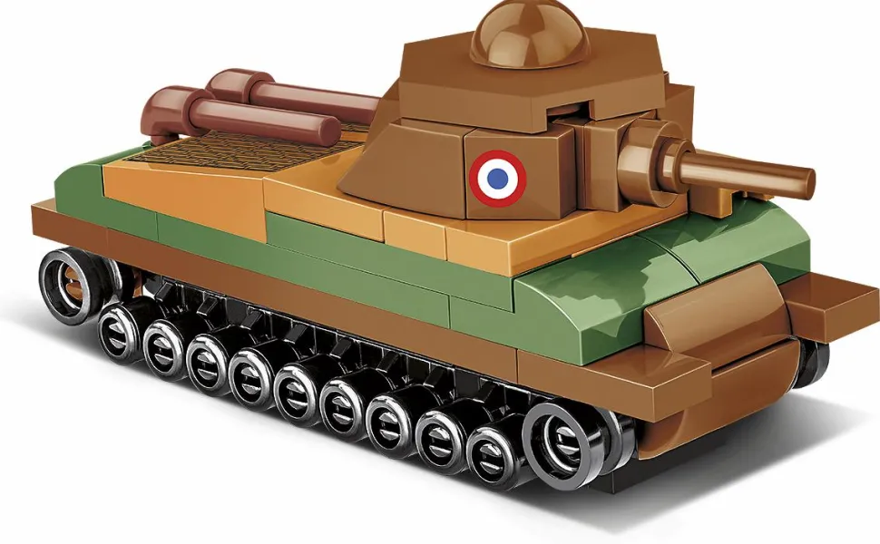 Cobi: World War II - Somua S-35 Tank Historical Collection 1/72 Scale Building Block Construction Set (99 Pieces)