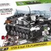 Cobi: World War II - Stug III Ausf. F/8 & Flammpanzer Tank 2-in-1 Historical Collection 1/35th Scale Building Block Construction Set (548 Pieces)