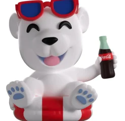 Coca-Cola - Coca-Cola Polar Bear 3.5" Vinyl Figure