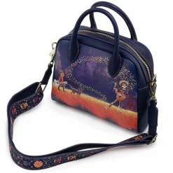 Coco - Marigold Bridge 10” Faux Leather Crossbody Bag