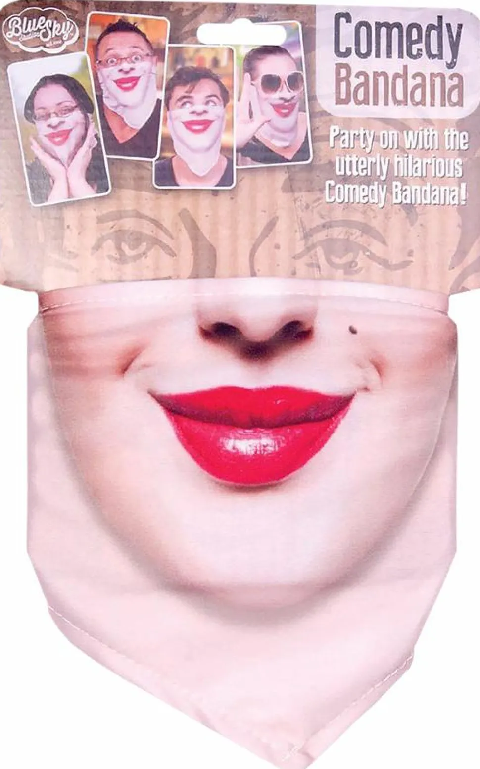 Comedy Bandana - Lady Face Bandana