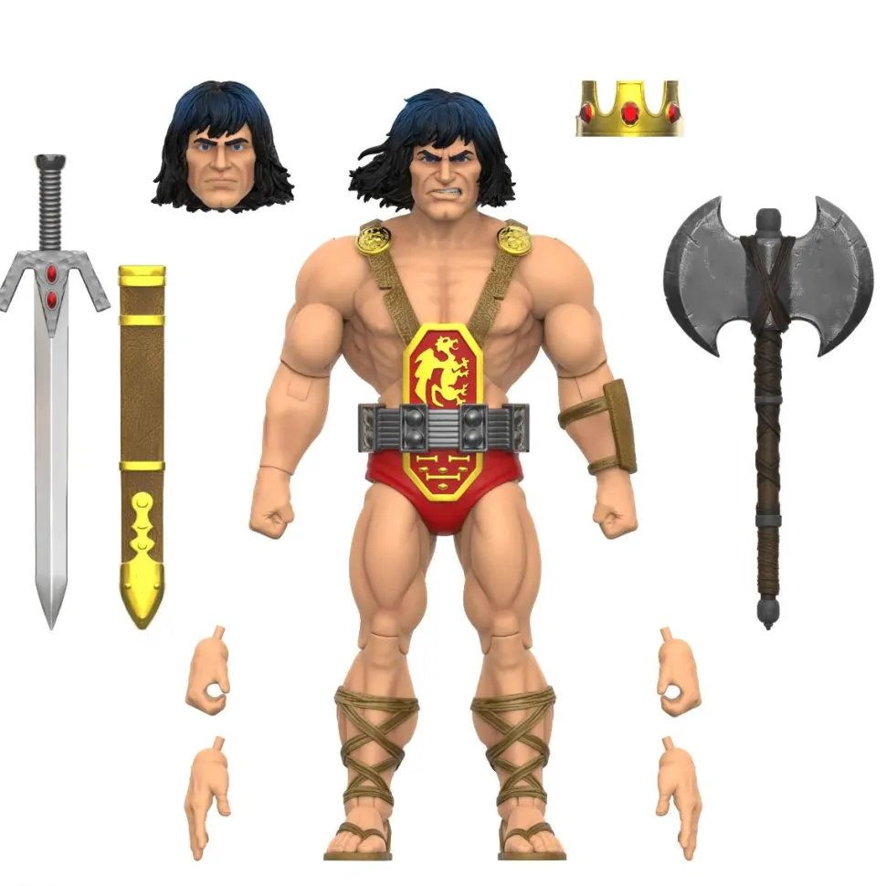 Conan the Barbarian (1970) - Conan Comics Wave 2 Ultimates! 7" Scale Action Figure Bundle (Set of 2)