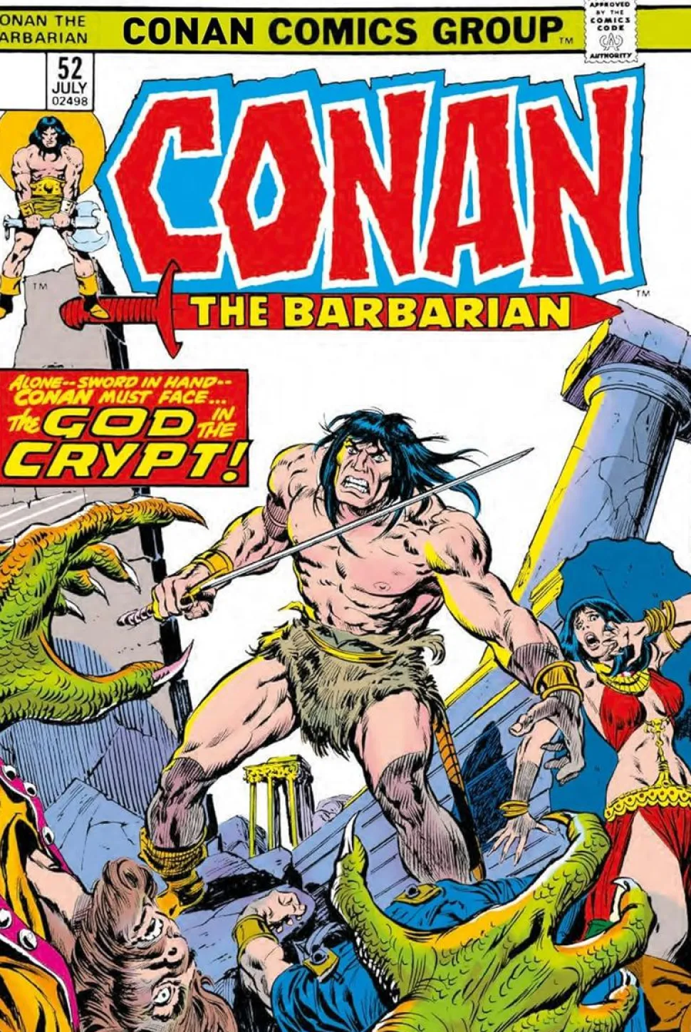 Conan the Barbarian - The Original Comics Omnibus Volume 03 Hardcover Book