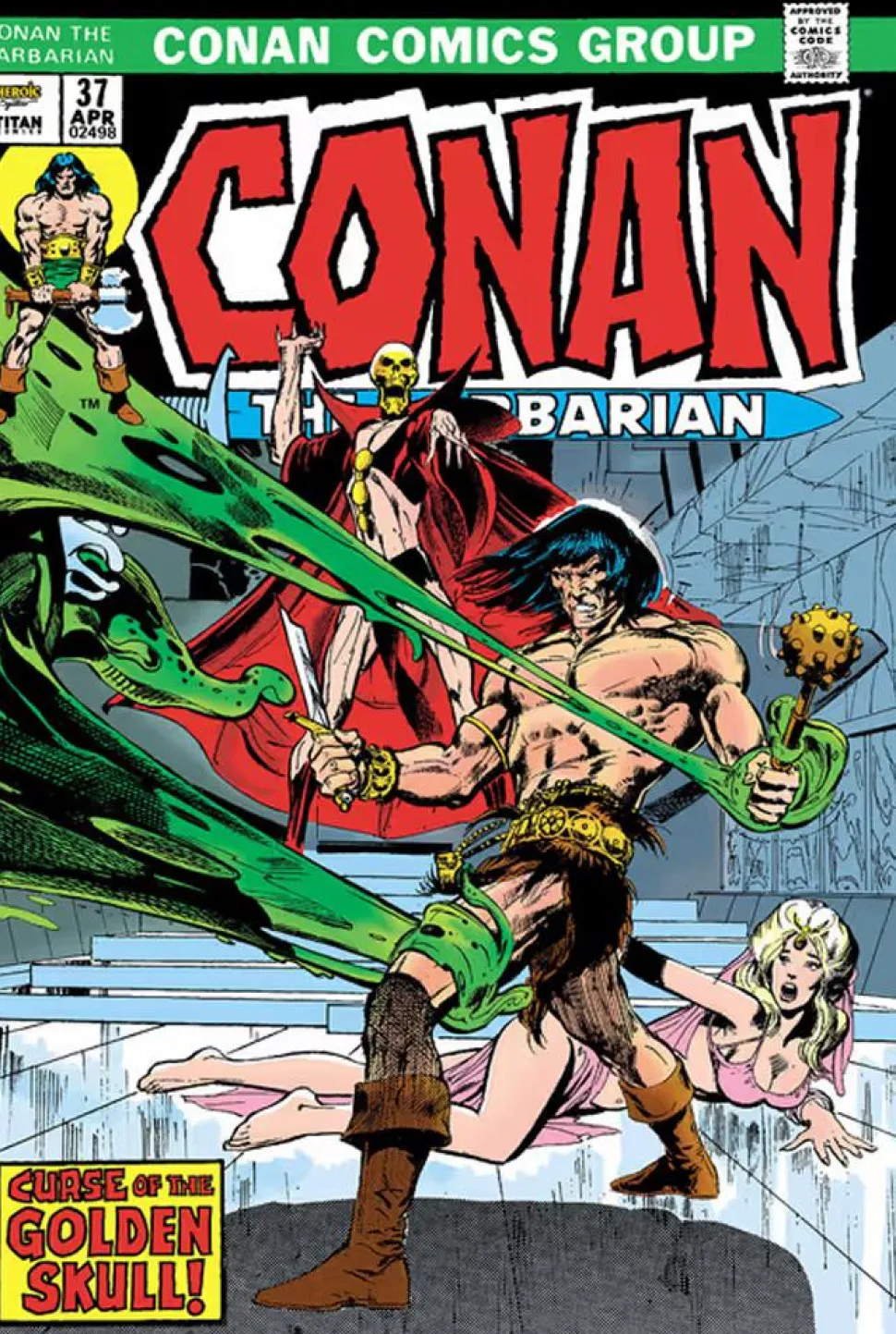 Conan the Barbarian - The Original Comics Omnibus Volume 02 Hardcover Book