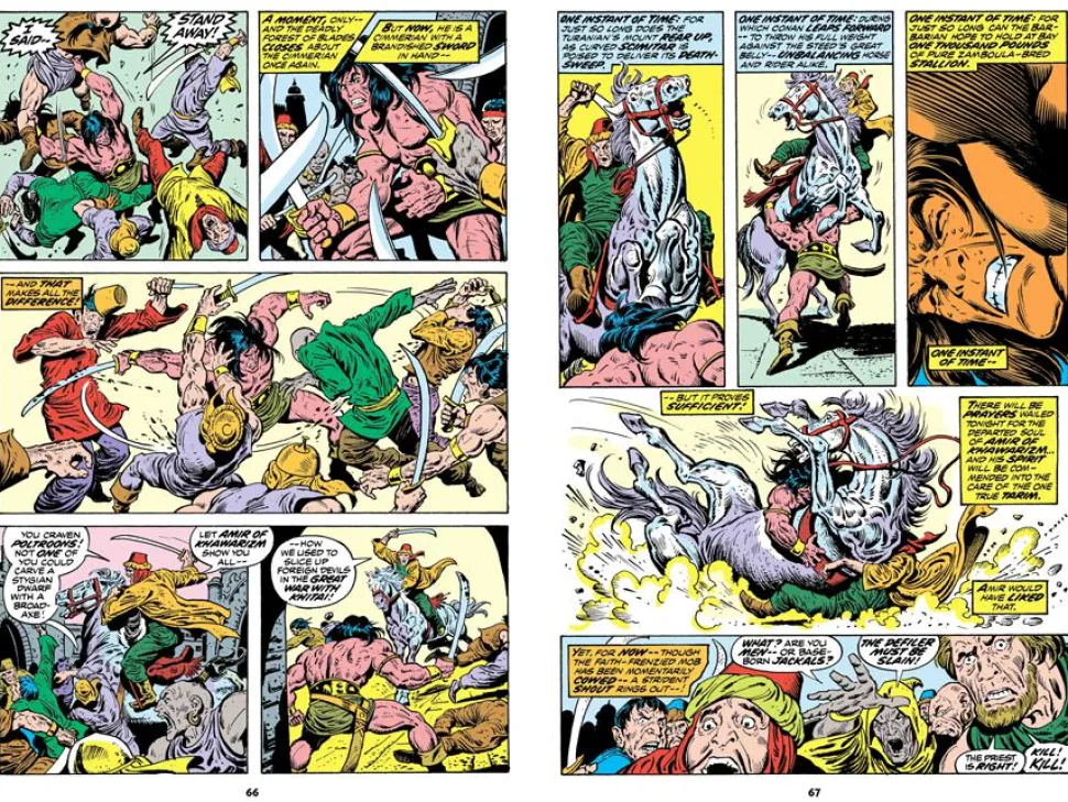Conan the Barbarian - The Original Comics Omnibus Volume 02 Hardcover Book