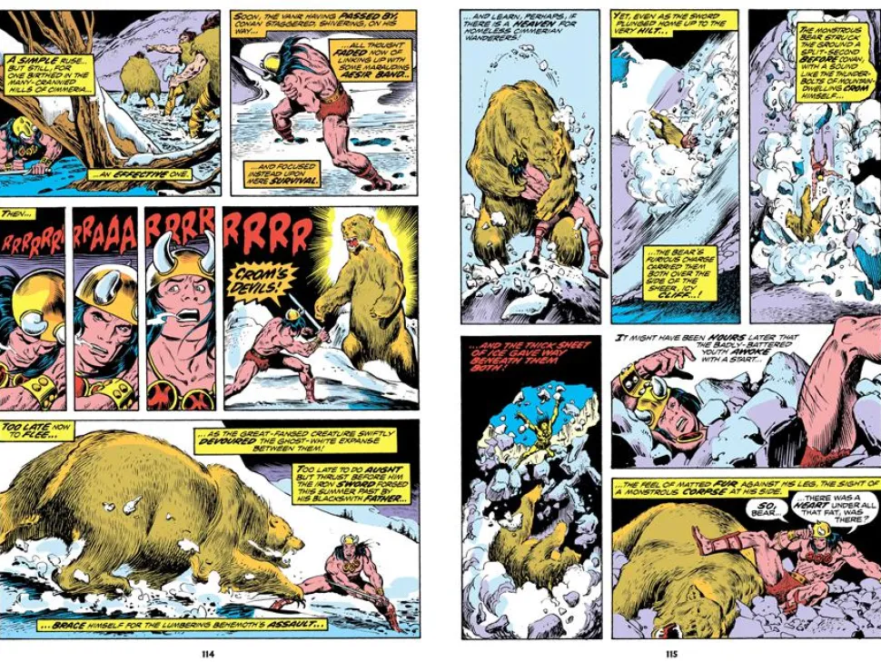 Conan the Barbarian - The Original Comics Omnibus Volume 02 Hardcover Book
