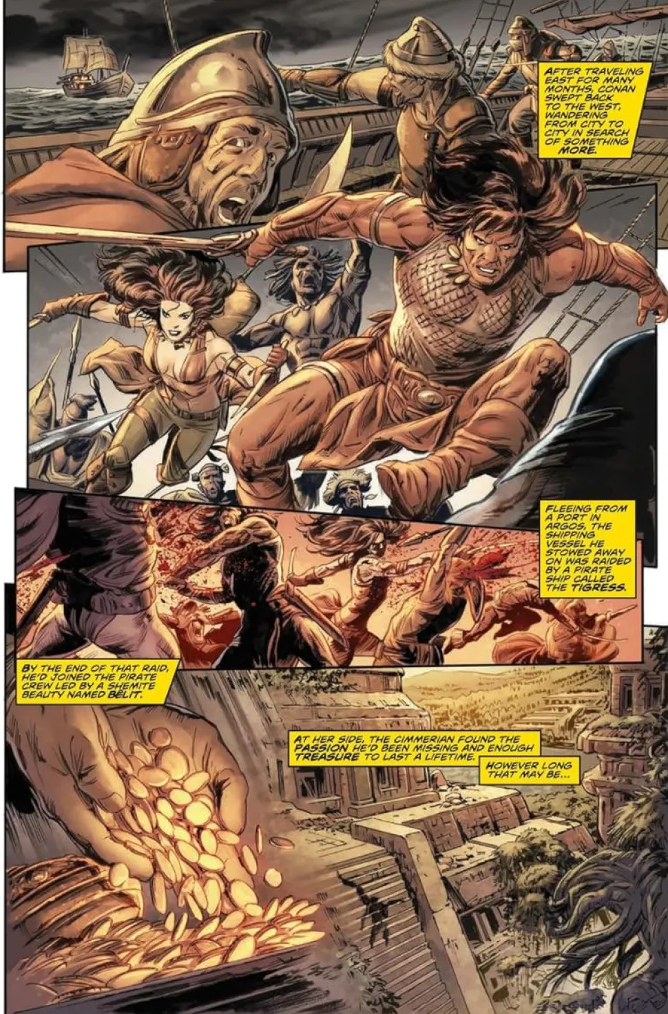 Conan the Barbarian - Volume 02 Thrice Marked for Death Trade Paperback Book