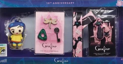 Coraline - Coraline 15th Anniversary 3D Foam Bag Clip, Lanyard and Enamel Pin Gift Set (2024 SDCC Exclusive)