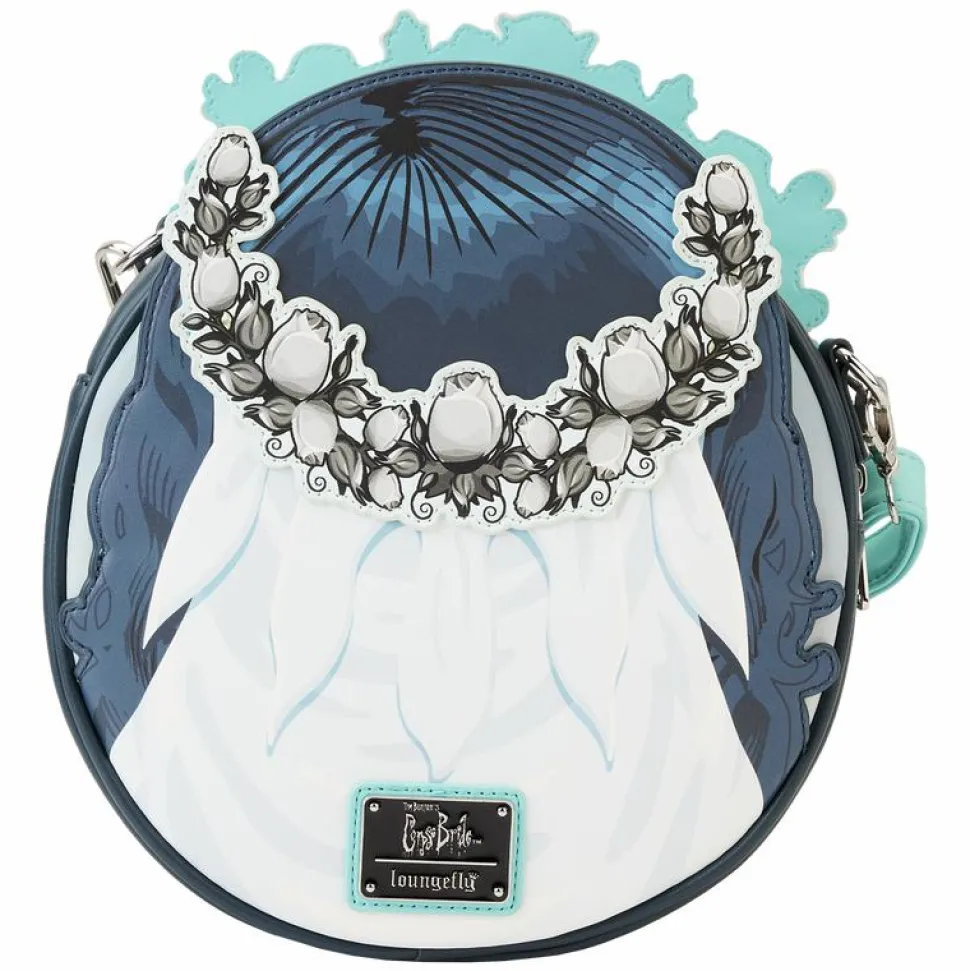 Corpse Bride - Emily Glow in the Dark 9" Faux Leather Crossbody Bag