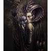 Court of the Dead - Cleopsis: Unmasked Premium Art Print by Steve Argyle