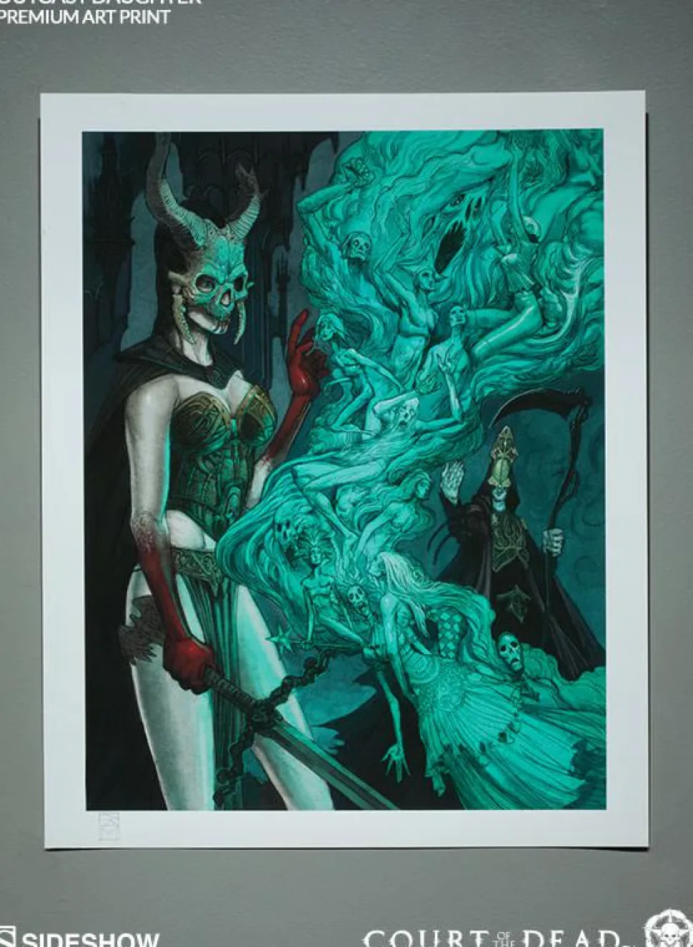 Court of the Dead - Outcast Daughter Premium Art Print by Sean Andrew Murray