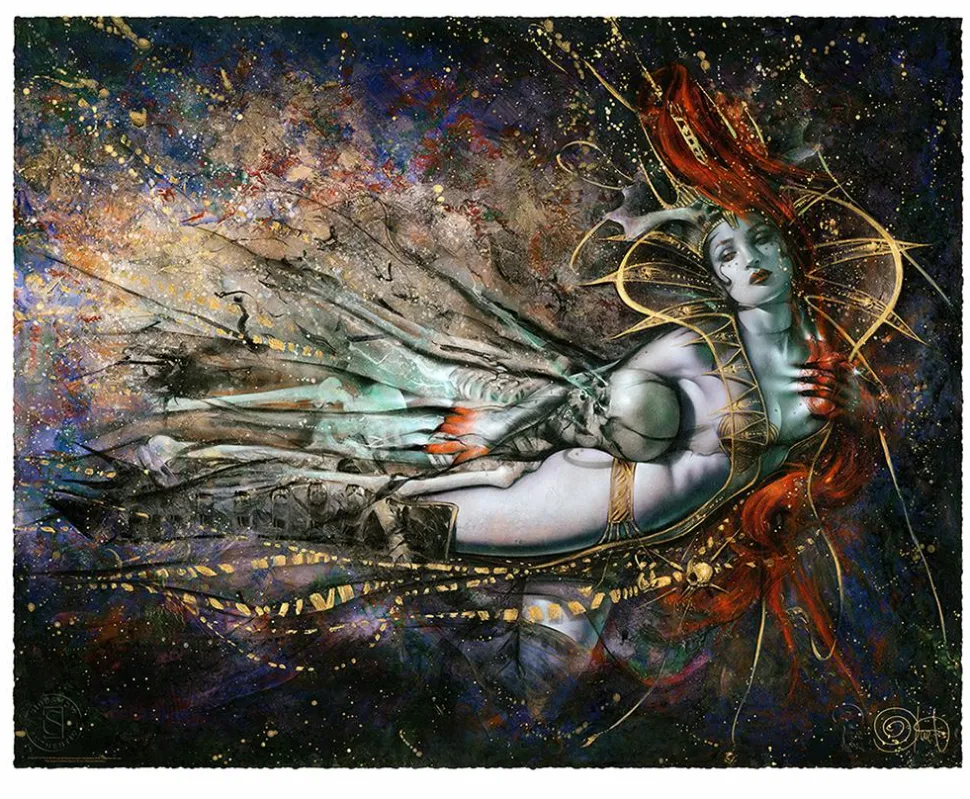 Court of the Dead - The Queen's Embrace Variant Fine Art Print by Olivia De Berardinis