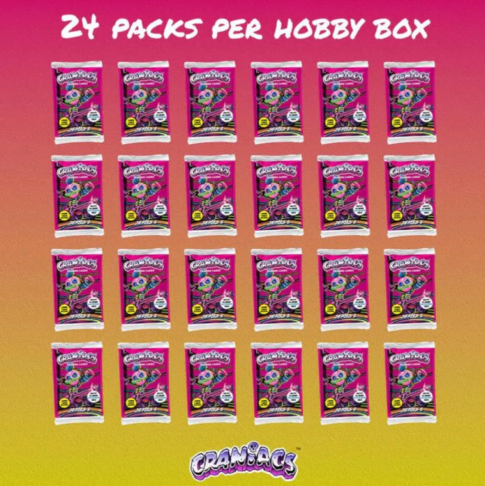 Craniacs - Series 2 Trading Cards Hobby Booster Box (Display of 24)