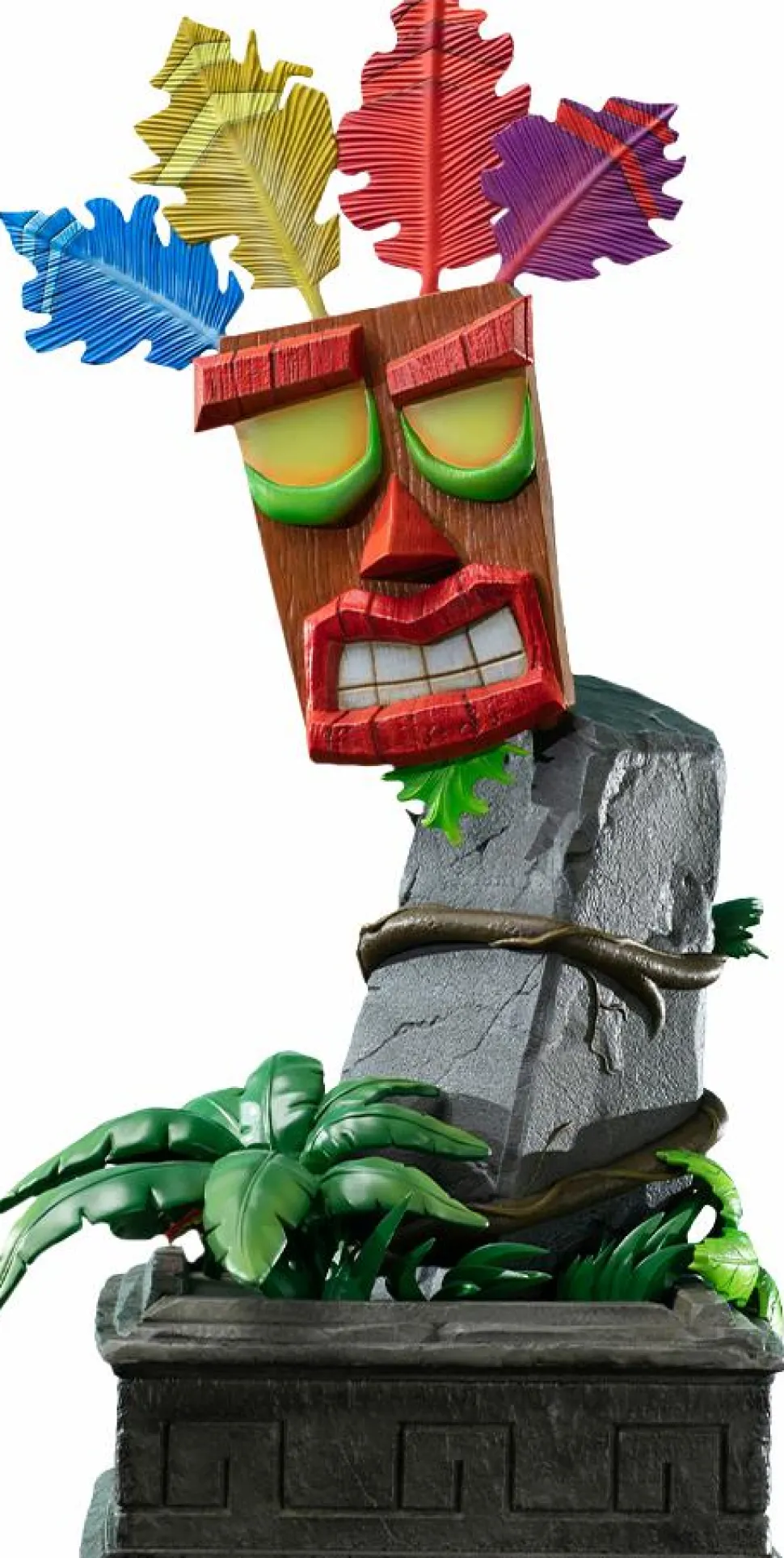 Crash Bandicoot - Aku Aku Mask 16” Statue