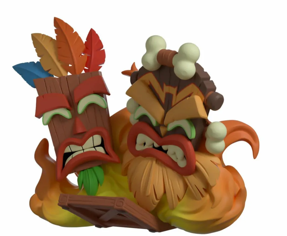 Crash Bandicoot 4: It's About Time - Aku Aku & Uka Uka 3.5" Vinyl Figure