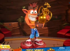 Crash Team Racing: Nitro Fueled - Crash Bandicoot with Trophy 18” Statue