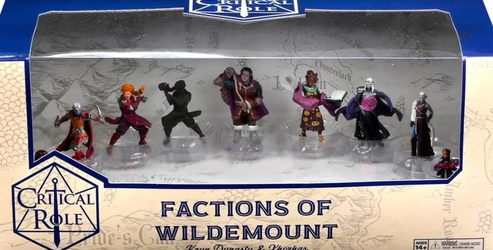 Critical Role - Factions of Wildemount: Kryn Dynasty & Xhorhas Pre-Painted Miniature Figure Box Set