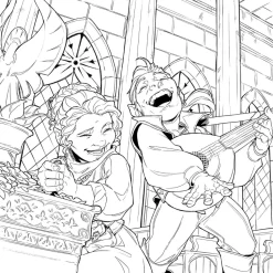 Critical Role - Vox Machina Colouring Book Paperback