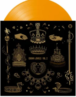 Crown Jewels Vol. 2 - A Big Crown Records Compilation By Various Artists LP Vinyl Record (Golden Haze Vinyl)