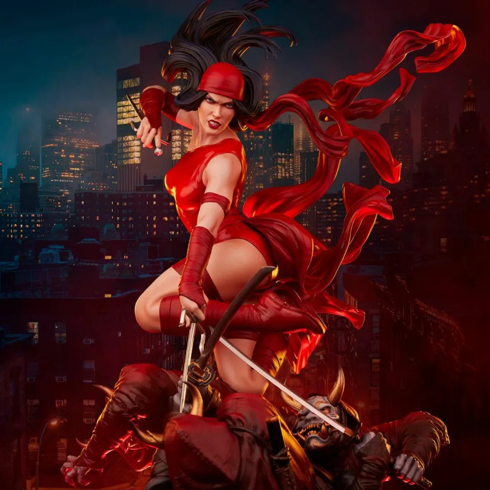 Daredevil - Elektra Natchios Premium Format Statue