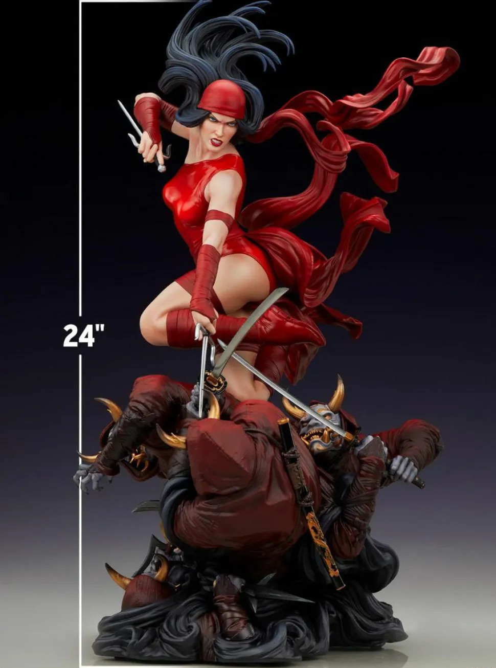 Daredevil - Elektra Natchios Premium Format Statue