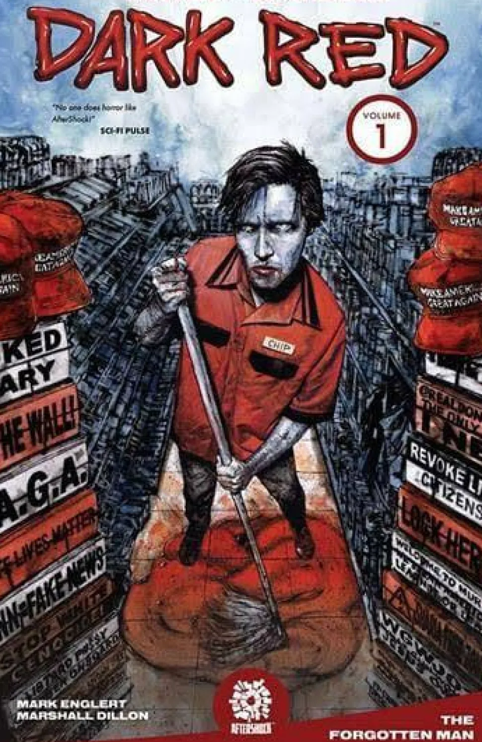 Dark Red - Volume 01 The Forgotten Man Trade Paperback Book