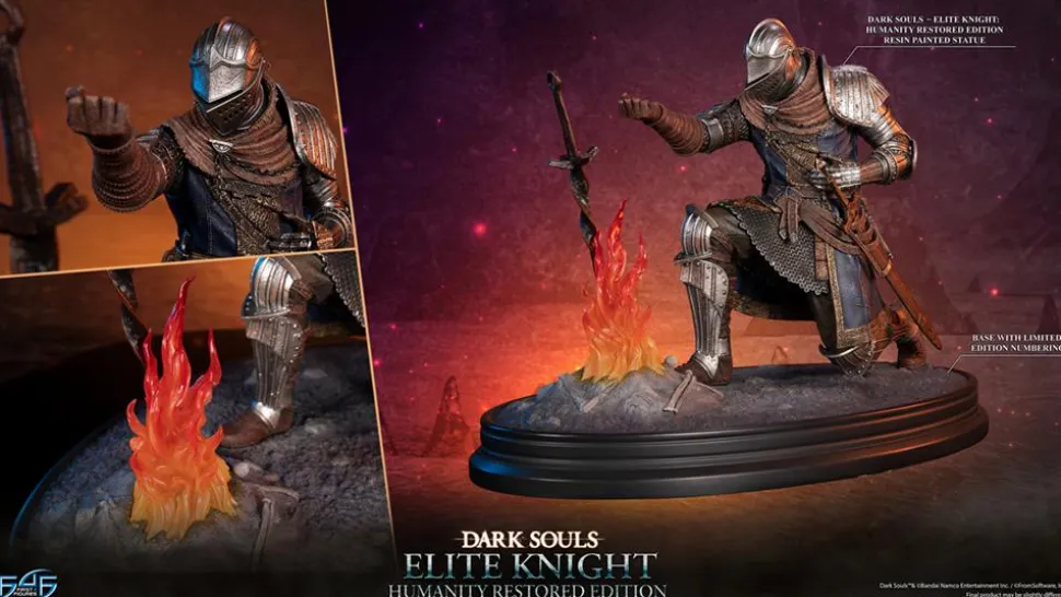 Dark Souls - Elite Knight (Humanity Restored Edition) 15" Statue