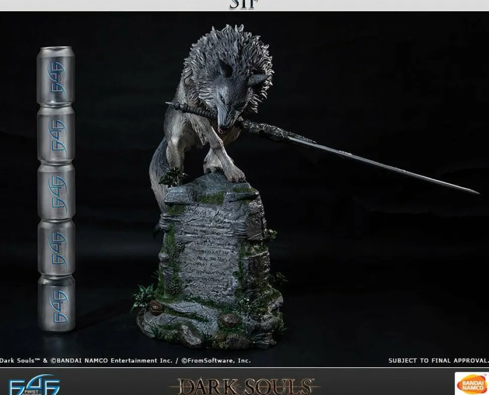 Dark Souls - Sif the Great Grey Wolf 25” Statue