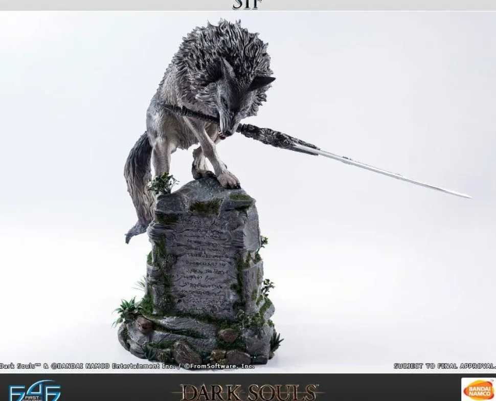 Dark Souls - Sif the Great Grey Wolf 25” Statue