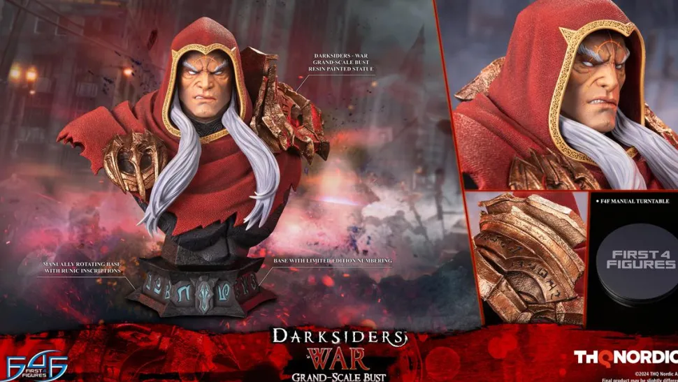 Darksiders - War Grand Scale 15" Bust