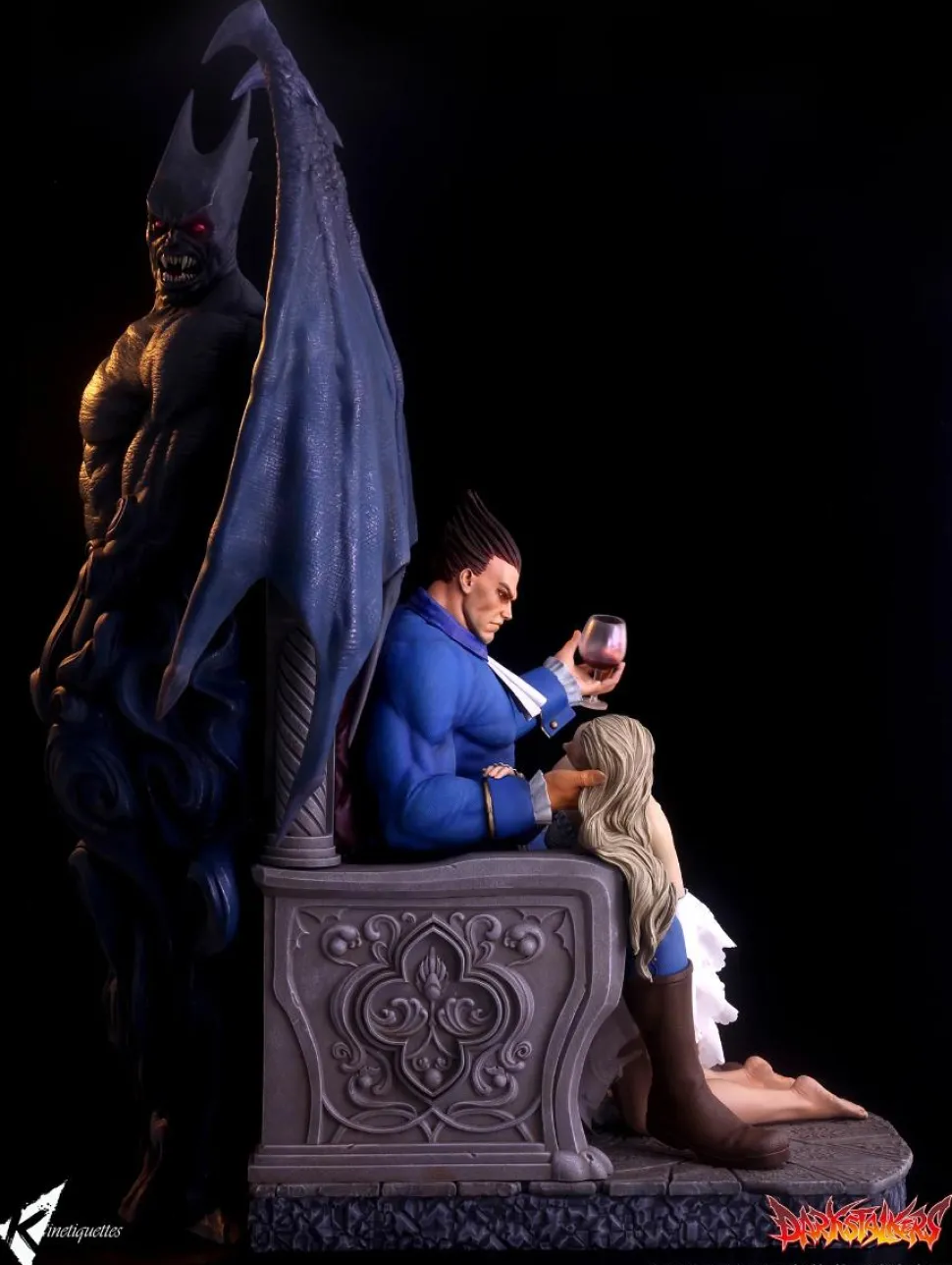 Darkstalkers - Demetri Maximoff 28” Diorama Statue