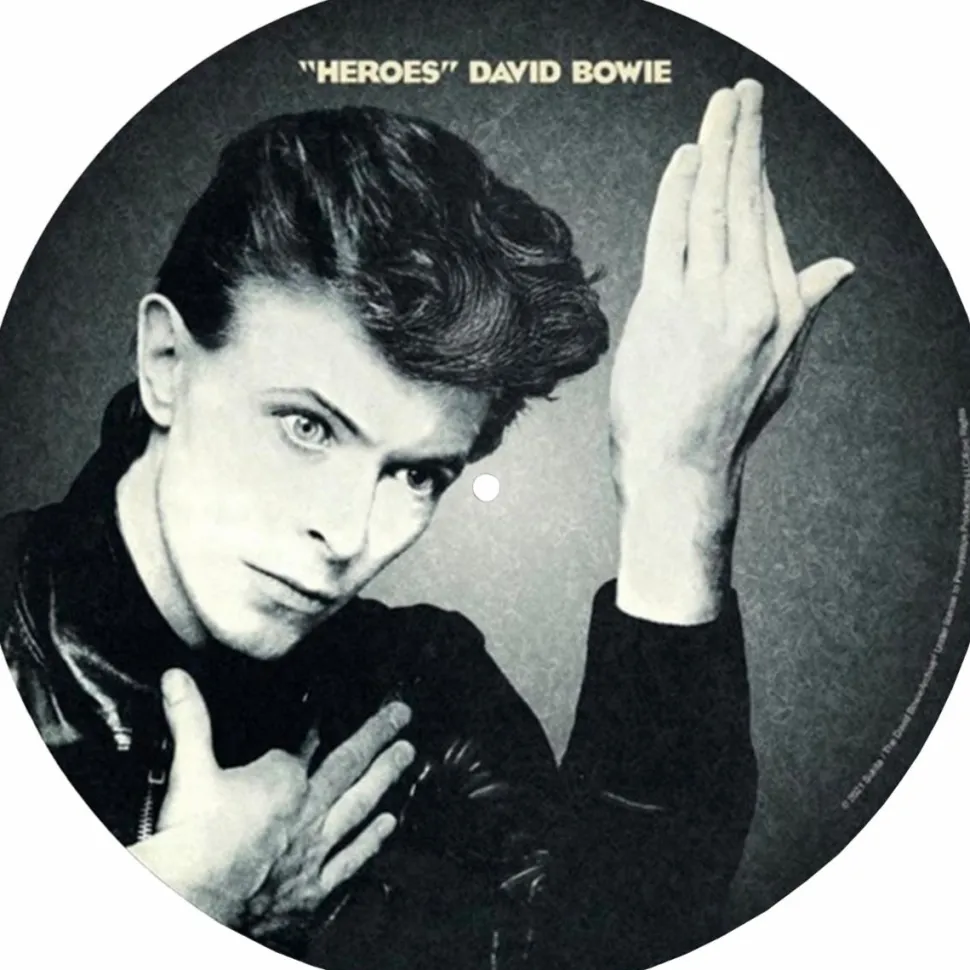 David Bowie - "Heroes" Vinyl Record Slipmat