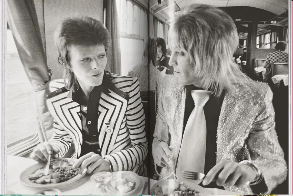 David Bowie - The Rise of David Bowie by Mick Rock Hardcover Book