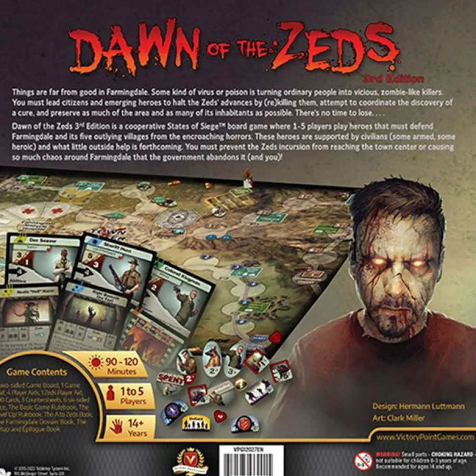 Dawn of the Zeds - 3rd Edition Board Game