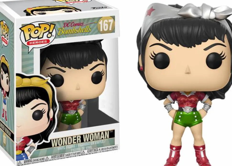 DC Bombshells - Wonder Woman Holiday Pop! Vinyl Figure