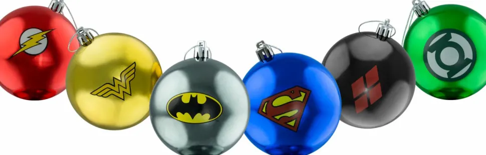 DC Comics - Christmas Baubles (Set of 6)