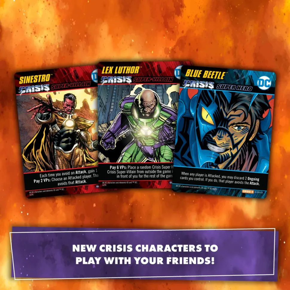 DC Comics - Deck-Building Game Crisis Collection #2 Card Game Expansion Pack