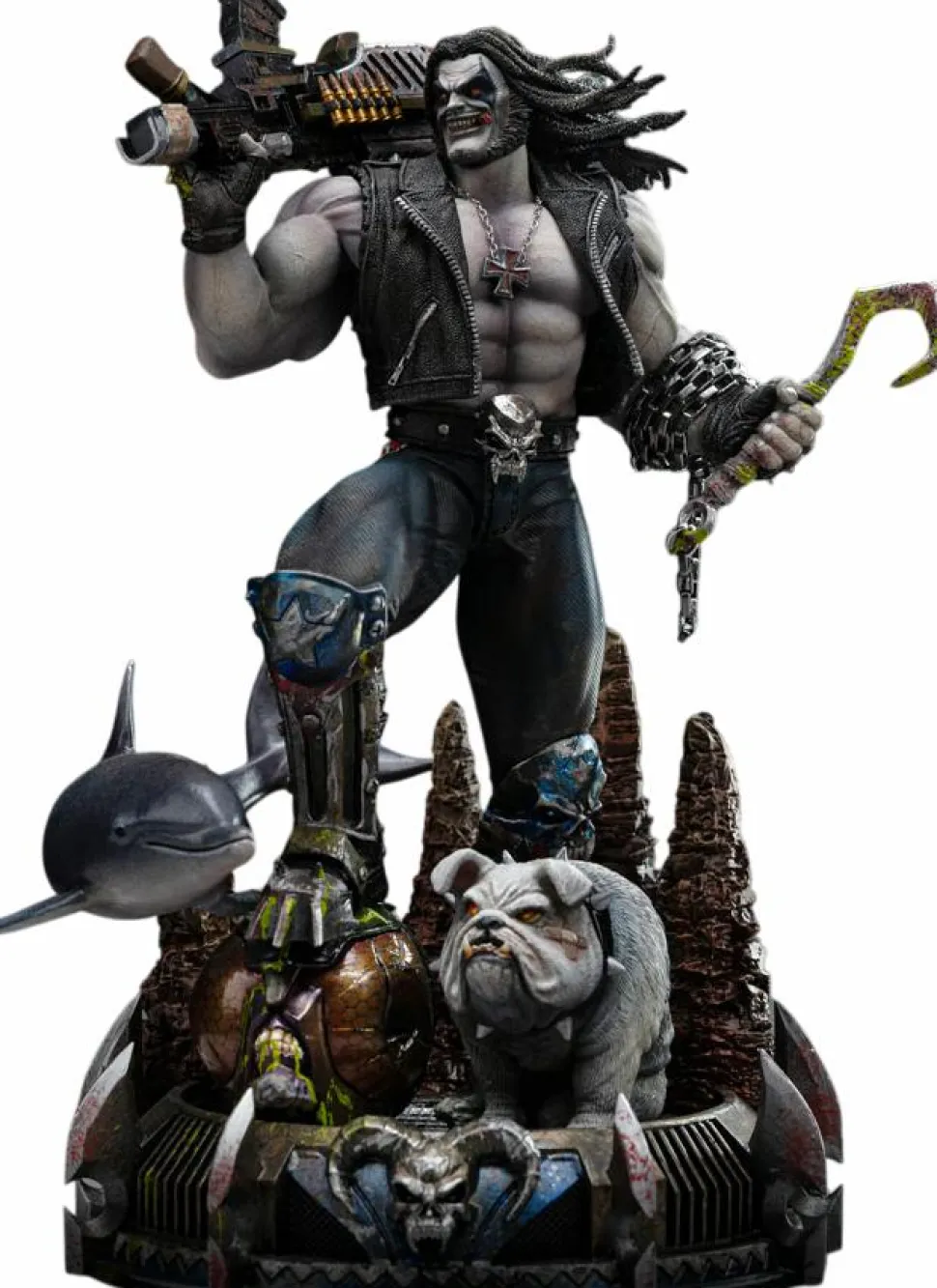 DC Comics - Lobo Unleashed 1/10th Scale Statue