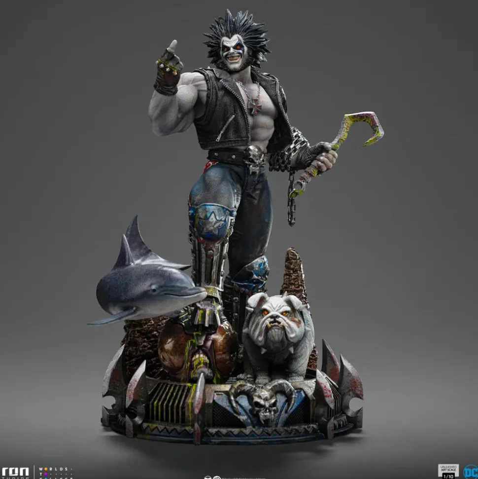 DC Comics - Lobo Unleashed 1/10th Scale Statue