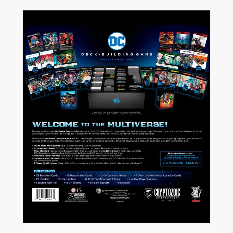 DC Comics - Multiverse Box Deck-Building Card Game