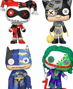 DC Comics - Patchwork Stitch Up Pop! Vinyl Bundle (Set of 4)