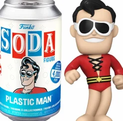 DC Comics - Plastic Man Vinyl SODA Figure in Collector Can (International Edition)