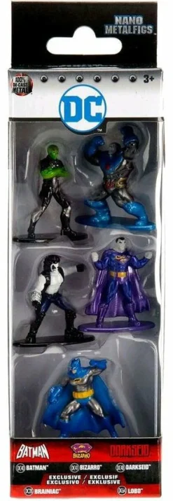 DC Comics - Series 3 Batman 2.5” Nano Metalfigs Die-Cast Figure 5-Pack (Version 2)