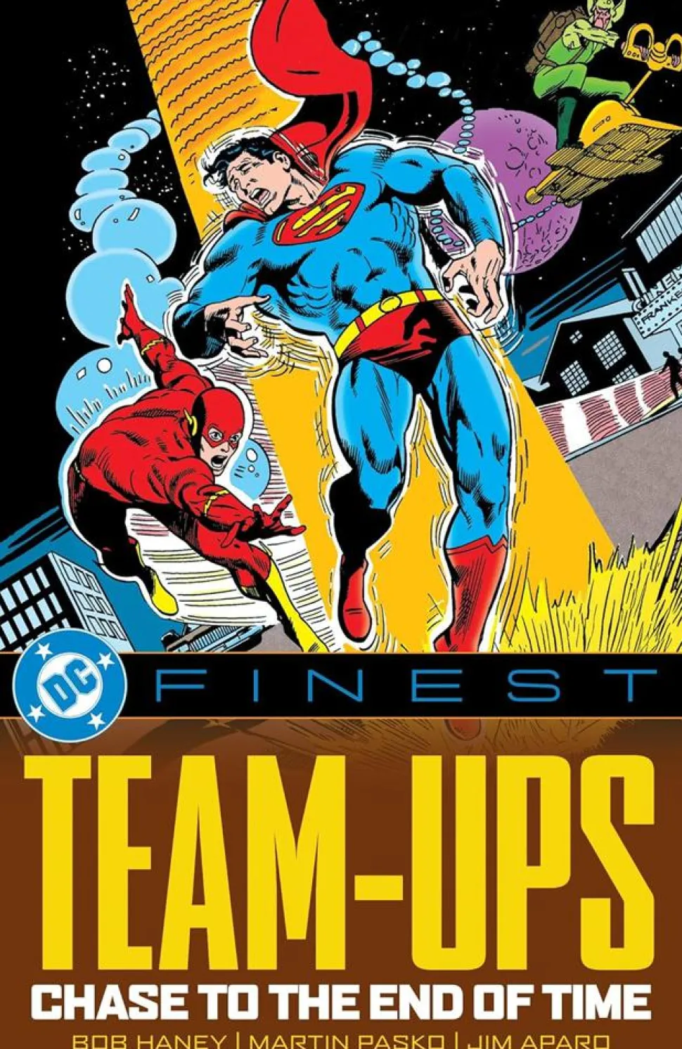 DC Comics - Team-Ups: Chase to the End of Time DC Finest 1978-1979 Trade Paperback Book